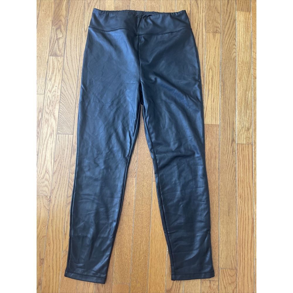 Sanctuary Runway Faux-Leather Leggings In‎ Black Size L Moto